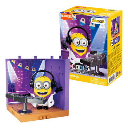 Blokees preCOOL Phil the DJ party series boxed set with headphones figurine