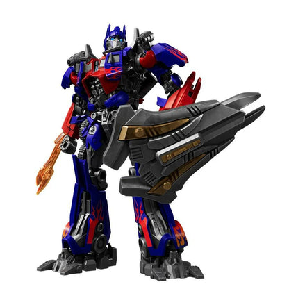 Jet Wing Optimus Prime robot figure with large jet backpack and golden chest panel