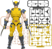 Champion class action figure in yellow and dark blue suit with metal claws