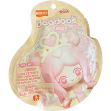 Daadoos Dream Concerto blind box con etichetta Blokees e personaggio rosa