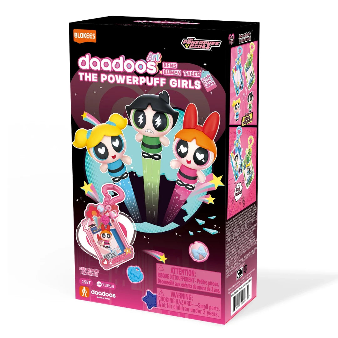 The Powerpuff Girls Blind Box, Geschenkpackung mit 3 Figuren auf Cover