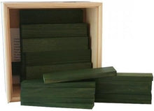 40 Wooden Planks - Olive Green