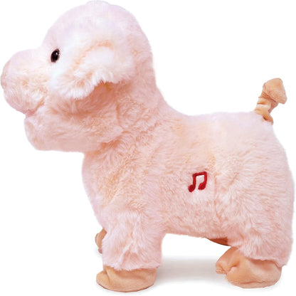 Barnyard Buddies Pig Animated Piggy Stuffed Animal Plush Toy