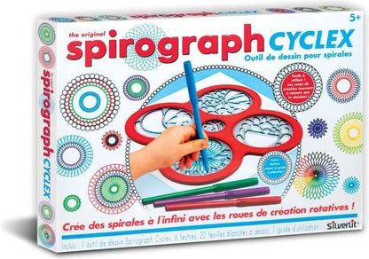 Silverlit Spirograph Cyclex Set - Art Kit - Rotating Stencil Wheel Creates Countless Designs - The Toy Store - Best Toys in Lebanon