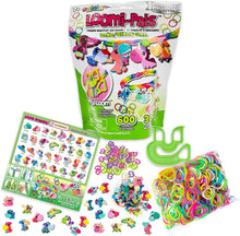 Loomi-Pals Dino/Dinosaur blind bag with leaflet and multicolor rubber charms
