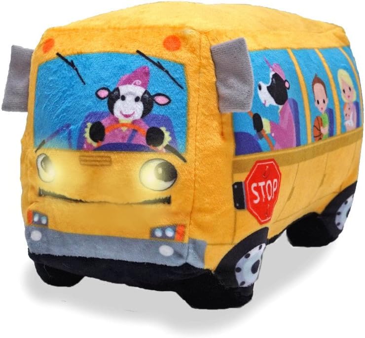 Cuddle Barn Wheelie 8" School Bus Singing Stuffed Animal Plush Toy The Toy Store Lebanon, Toys