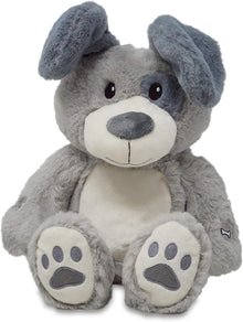 Peek & Play Parker 11" Gray Puppy