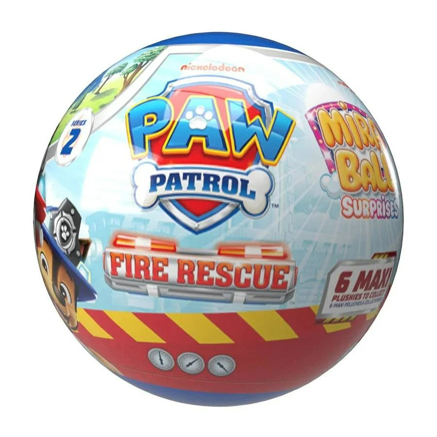Paw Patrol Fire Rescue Surprise Blind Ball Plüsch, blau-weißes Design