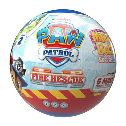 Paw Patrol Fire Rescue Surprise Blind Ball Plüsch, blau-weißes Design