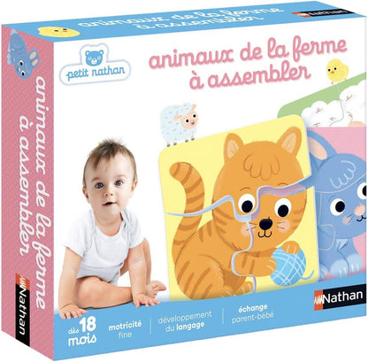 4 Animaux De La Ferme A Assembler