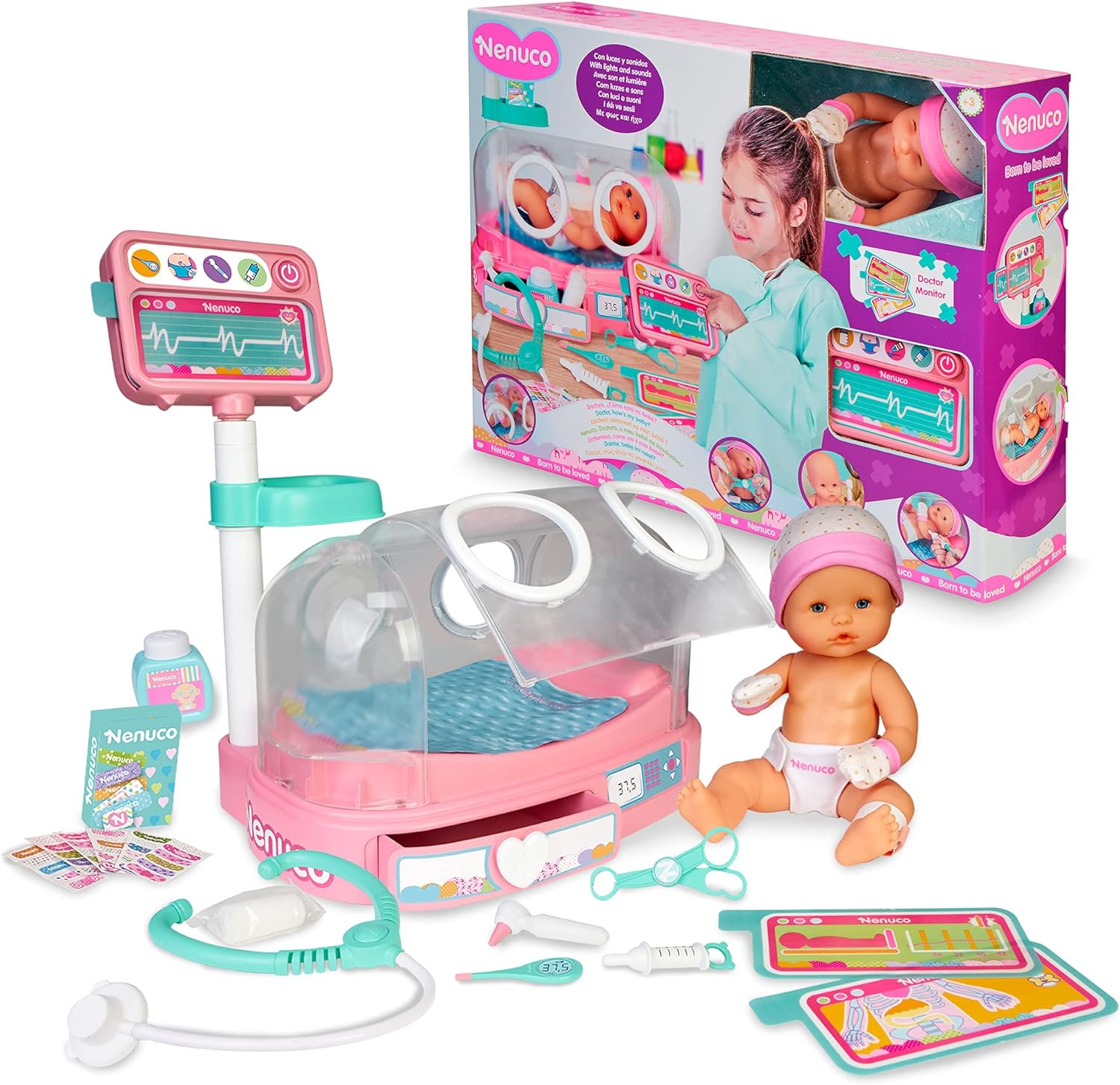 Nenuco Doctor, How's My Baby? The Toy Store - Toys