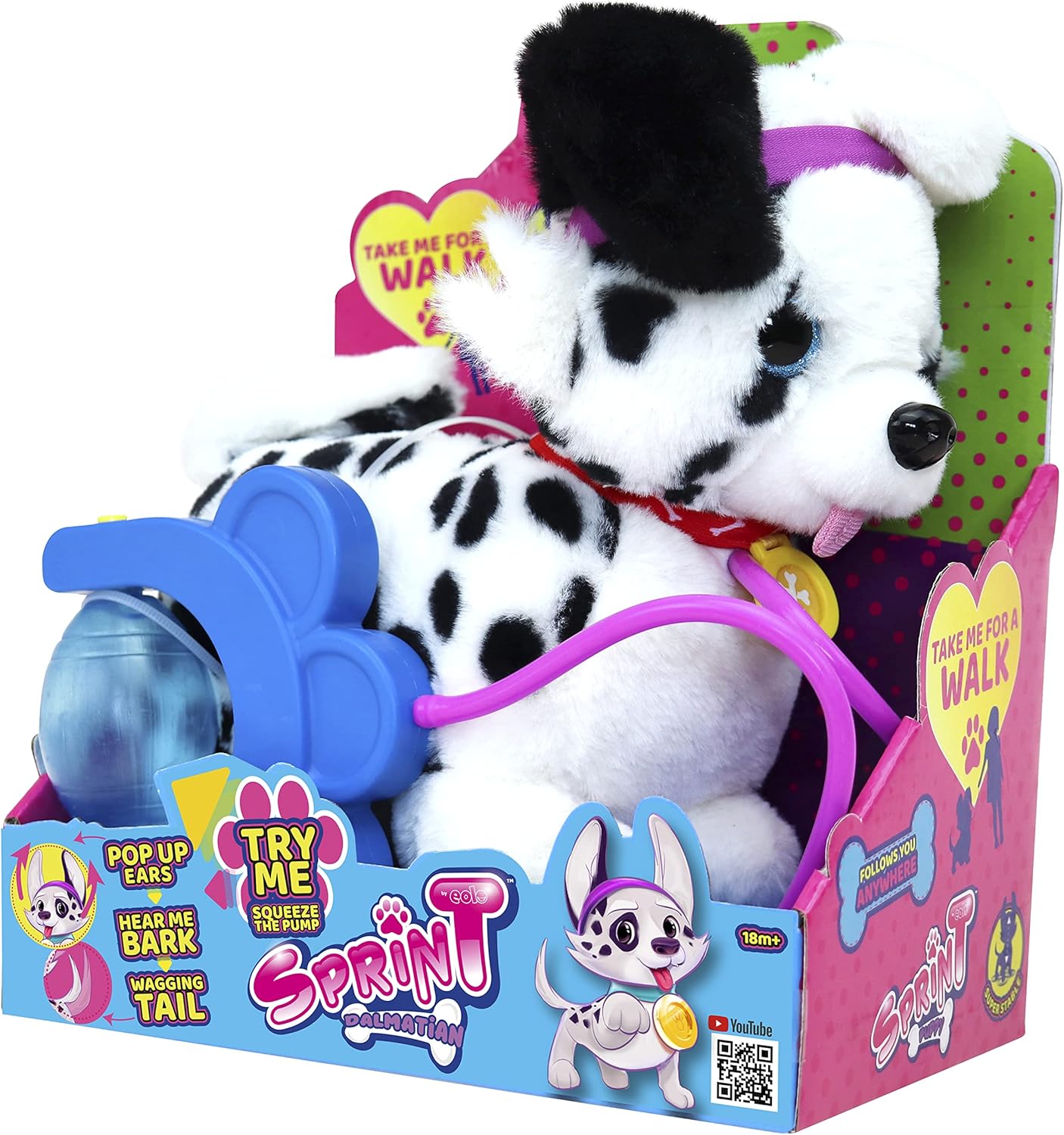 Eolo Sprint Kids’ Dalmatian Puppy - The Toy Store, Best Toys in Lebanon