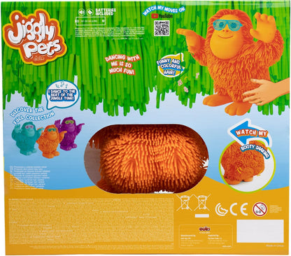 Jiggly Pets Kids’ Tan-Tan The Rubbery Dancing Orangutan Toy