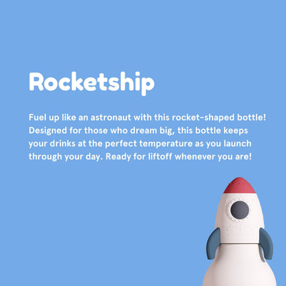 Bestie Bottle 16 oz - Rocketship