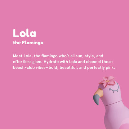 Bestie Bottle 16 oz - Flamingo