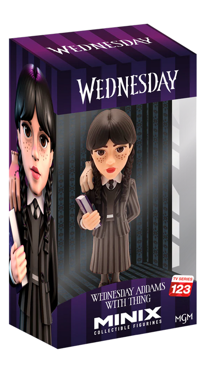Wednesday with Thing Figure