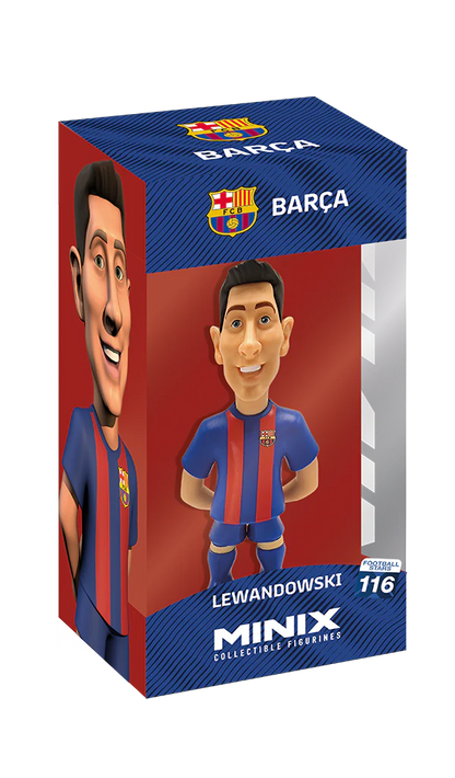 Football FC Barcelona Robert Lewandowski Figure