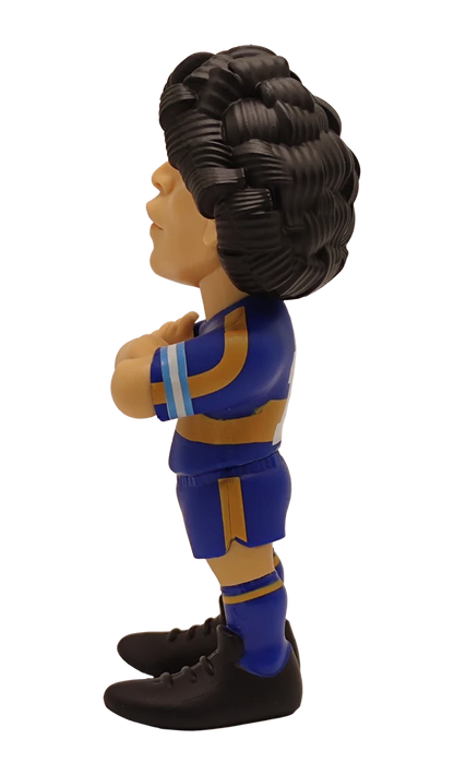 Football Diego Maradona Blue and Yellow Figure