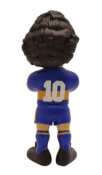 Football Diego Maradona Blue and Yellow Figure