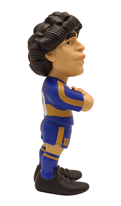 Football Diego Maradona Blue and Yellow Figure