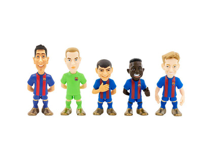 Football FC Barcelona Team 4 7cm Figures Pack of 5