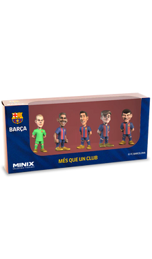 Football FC Barcelona Team 4 7cm Figures Pack of 5