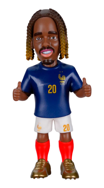 Football France World Cup Bradley Barcola Figure