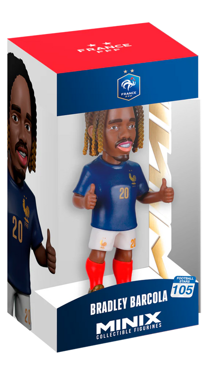 Football France World Cup Bradley Barcola Figure
