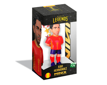 Football Spain World Cup Legends Xavi Hernández Figure