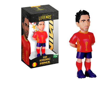 Football Spain World Cup Legends Xavi Hernández Figure
