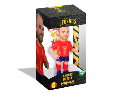 Football Spain World Cup Legends Andrés Iniesta Figure
