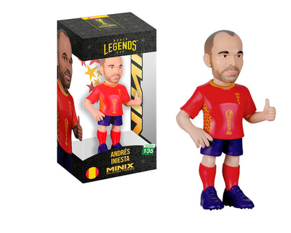 Football Spain World Cup Legends Andrés Iniesta Figure