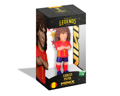 Football Spain World Cup Legends Carles Puyol Figure
