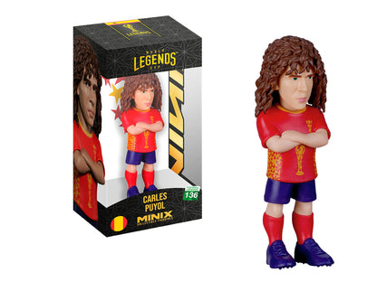 Football Spain World Cup Legends Carles Puyol Figure