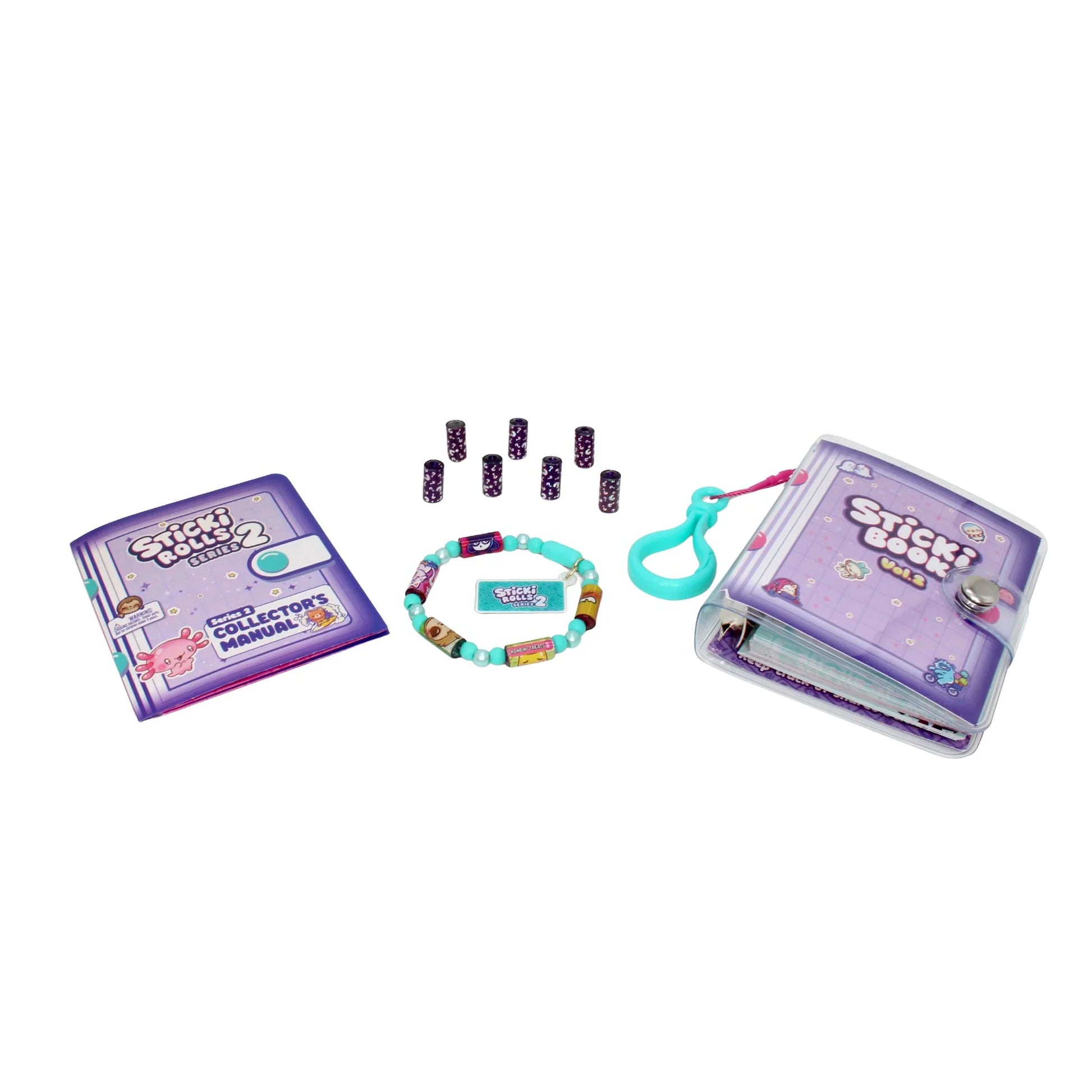 Series 2 Sky Castle set with Sticki Book, bead bracelet, and sticker rolls