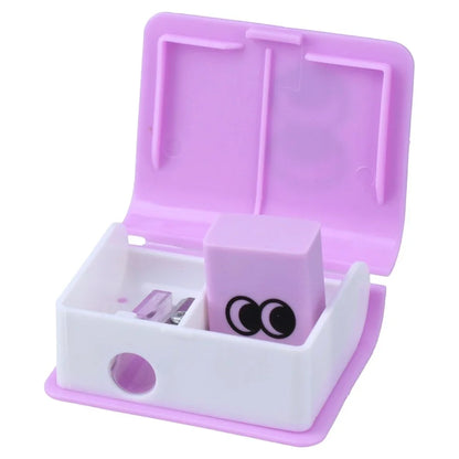 Dably Sharpener with eraser Book Assorted