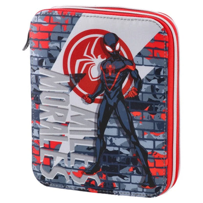 Double grande Full pencil case Spider-Man Military
