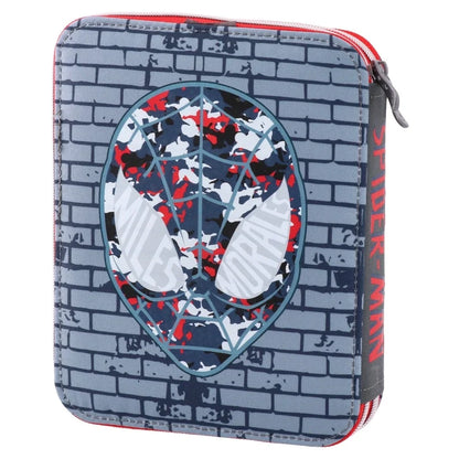 Double grande Full pencil case Spider-Man Military