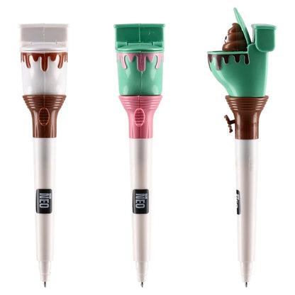 Popping Ballpoint pen Toilet bowl Assorted