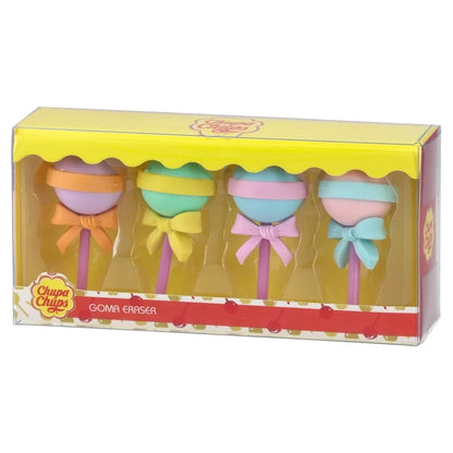 Goma Eraser 4pcs Chupa Chups