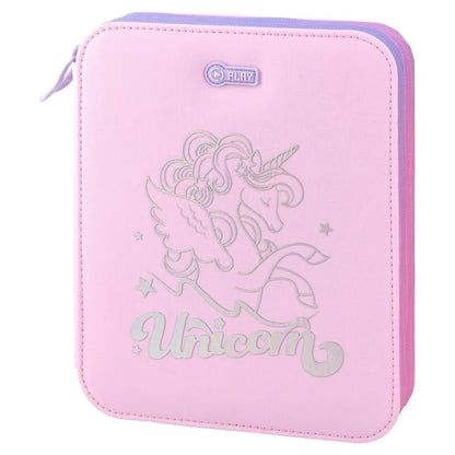 Double grande Full pencil case Unicorn