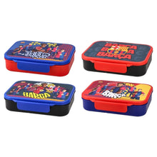 Foody Lunch box Plastic Barcelona 1000ml Assorted