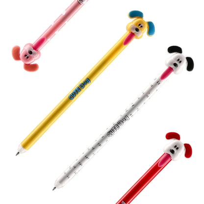 Scribble Erasable gel pen Blue 0.7mm Dog
