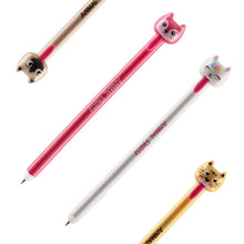 Scribble Erasable gel pen Blue 0.7mm Cat