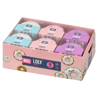 Loly Eraser Glazed doughnut