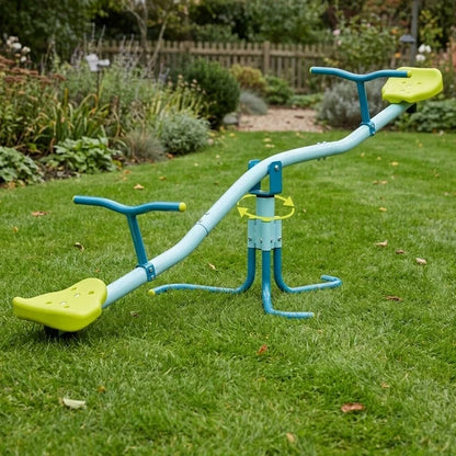 Rotating 2-seater steel trebuchet