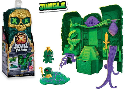 Treasure X Lost Lands Skull Island Swamp Tower Micro Playset, 15 Levels of Adventure