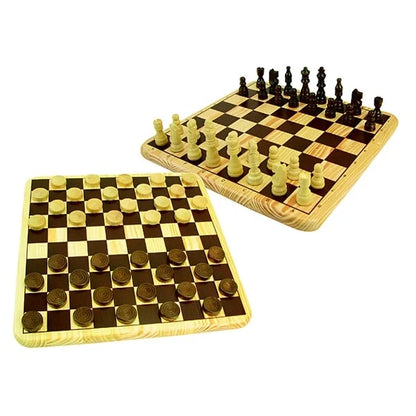 Chess and Checkers Game Set