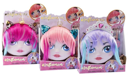 Influencer Coloring Pochette