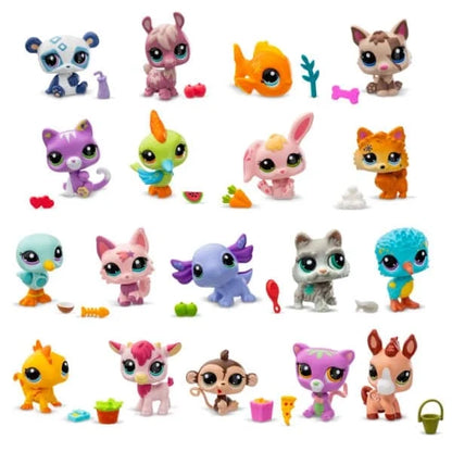 Assorted small pet surprise animal figurines with accessories